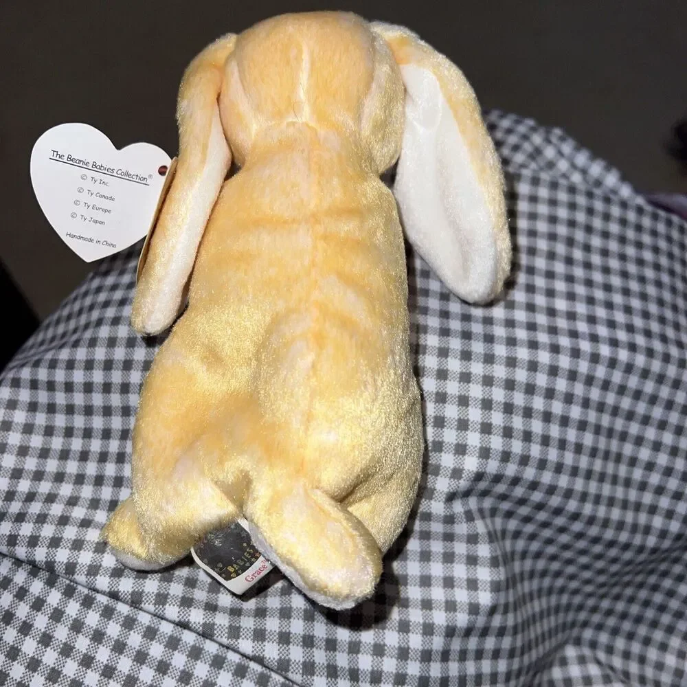 2000 Original Ty Beanie Baby Grace w/ Tag Mint Retired